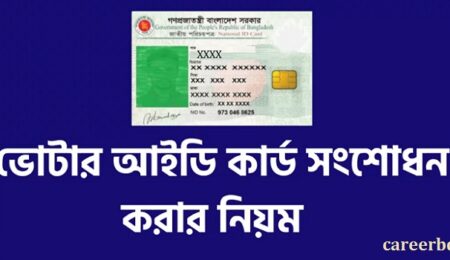 এনআইডি NID সংশোধন করার নিয়ম