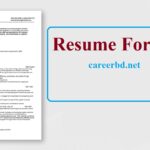 রিজিউম ফরমেট রিজিউম ফরমেট